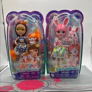 Felicity Fox & Bree Bunny Dolls Enchantimals New